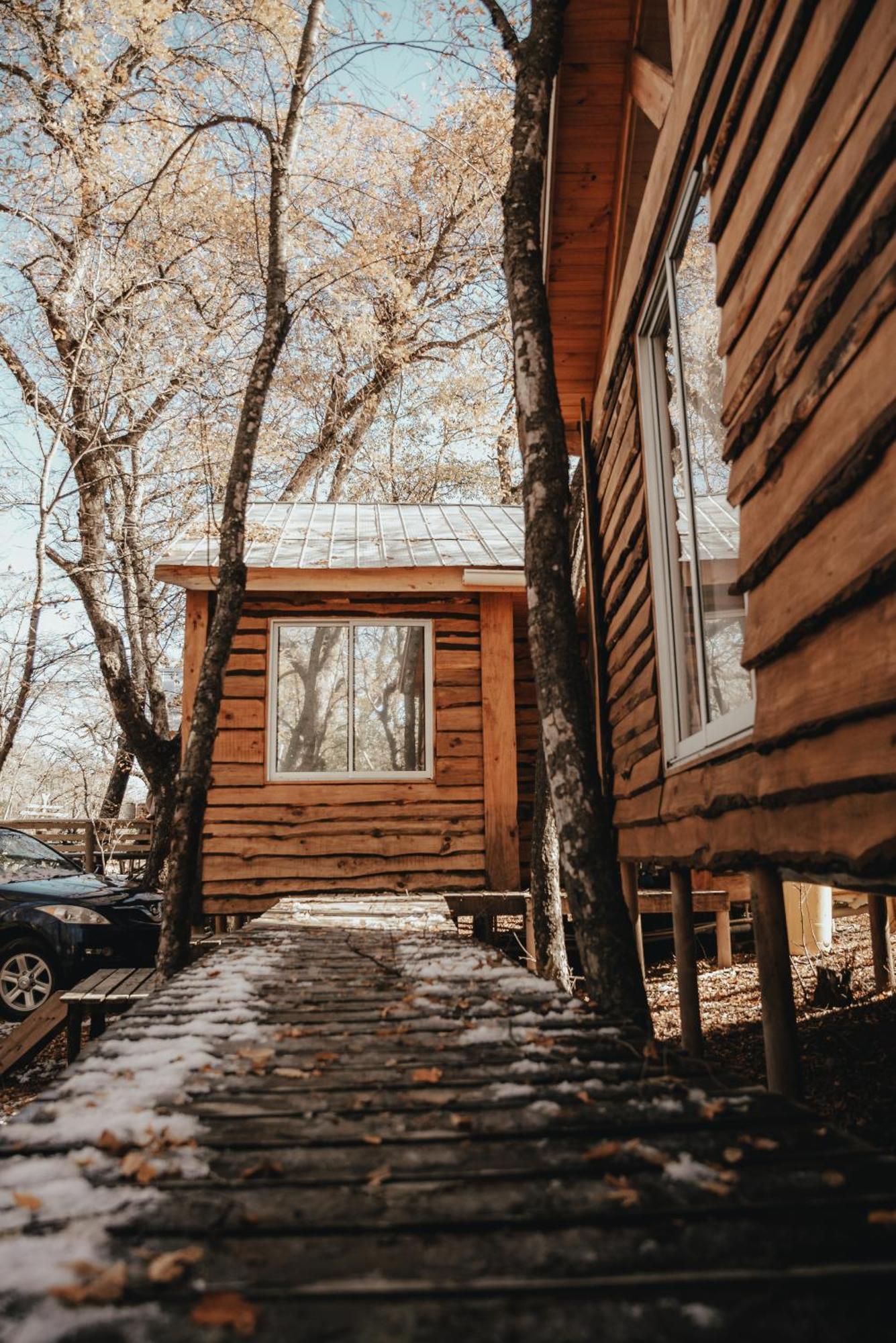 Cabanas Huilipan Las Trancas Exterior foto